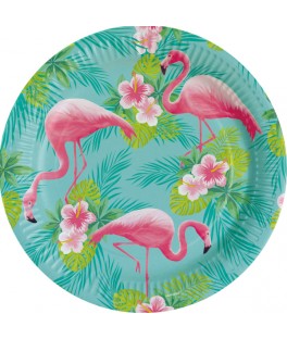 Assiettes Flamingo X8 23CM