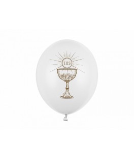 Ballon Blanc Communion X6