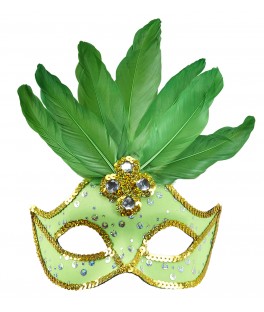 Masque Carnaval Vert