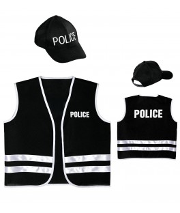 Kit Policier 8-10ANS Gilet,...
