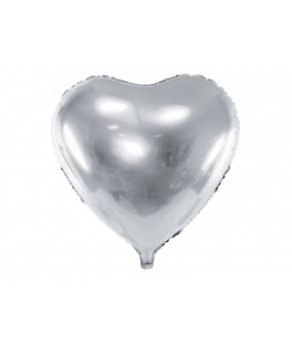 Ballon Aluminium Heart 61Cm...