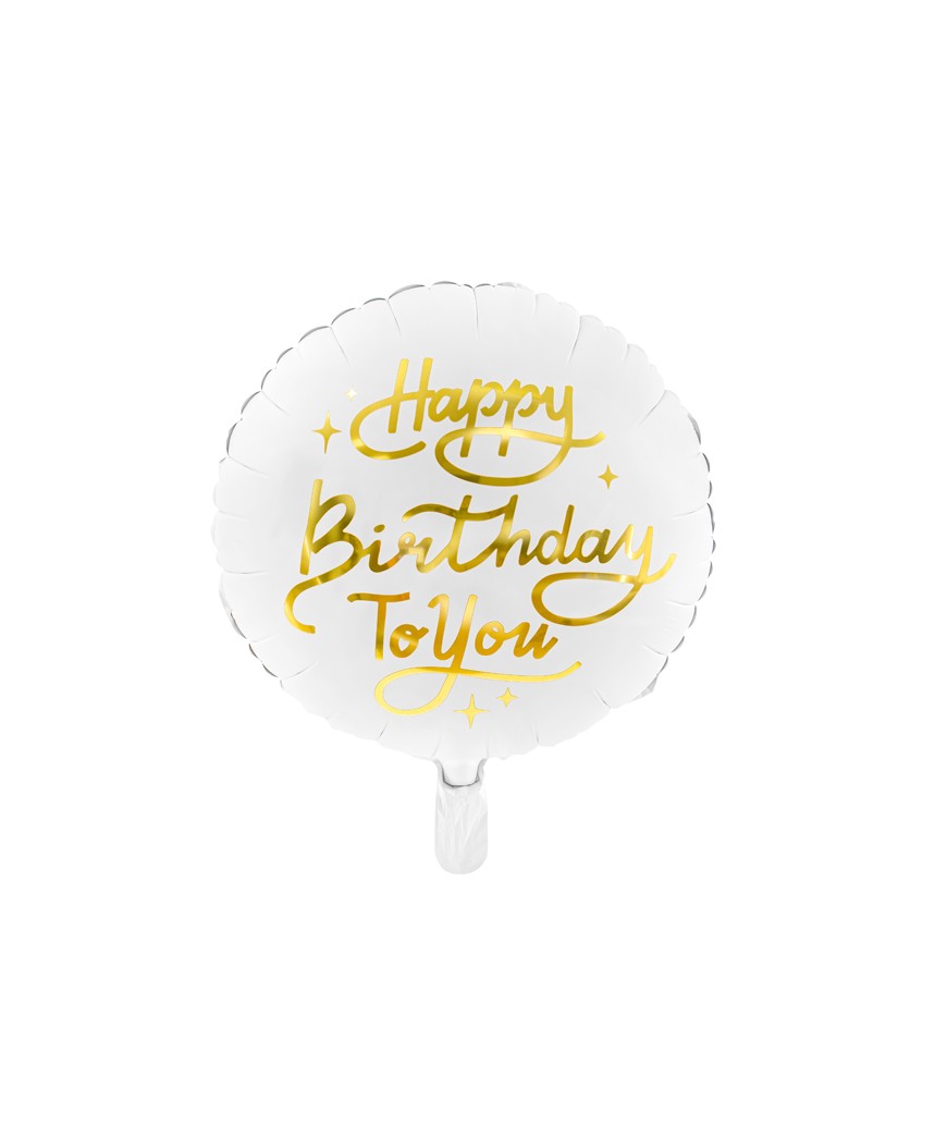 Foil Balloon Happy Birthday To You