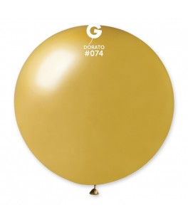 Ballon Geant Metal Or