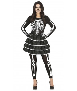 Squelette Robe Pantalon