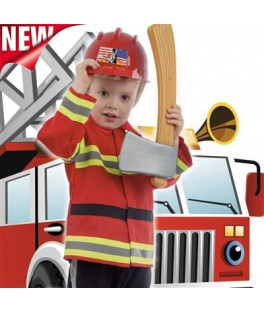 Costume pompier 86-92 cm