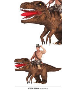 Costume gonflable dinosaure...