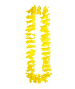 Collier hawaien jaune