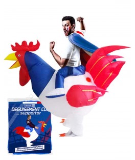 Costume gonflable coq