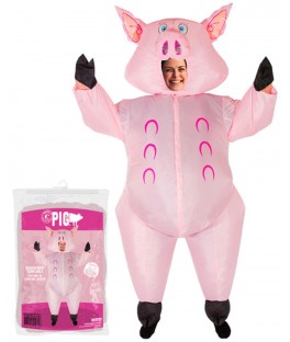 Costume gonflable pig