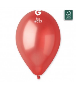 Ballon rouge metal 33cm x50
