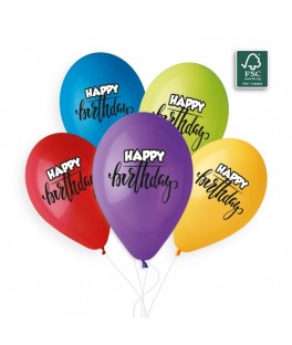 Ballons happy birthday 33cm