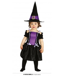 Petite sorcière noir/violet...
