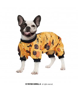 Pyjama citrouille pour chien