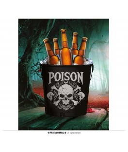 Sceau metal poison (19x23 cms)