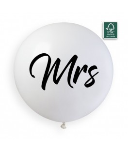 Ballon Mrs 80cm x10
