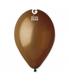 Ballon 30cm x10 marron