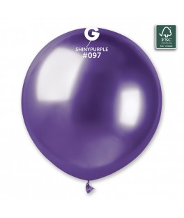 Ballon 48cm x3 violet