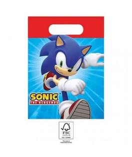 Sac cadeaux Sonic x4