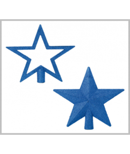 Cimier étoile bleu
