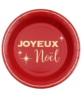 Assiette Noël chic (23cm/...