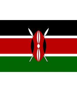 Drapeau Kenya 150 X 90 CM...