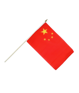 Drapeau à main Chine (30 x...