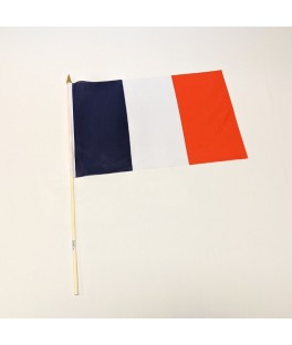 Drapeau à main France (30 x...