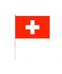 Drapeau à main Suisse (30 x...