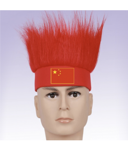 Supporter fan wig Chine