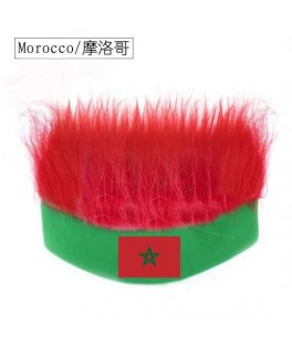 Supporter fan wig Maroc