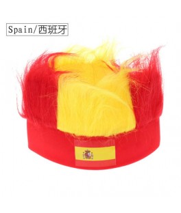 Supporter fan wig Espagne