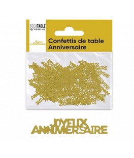 Confettis anniversaire