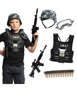 SET ENFANT SWAT (CASQUE...