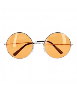 Lunettes hippie xl orange