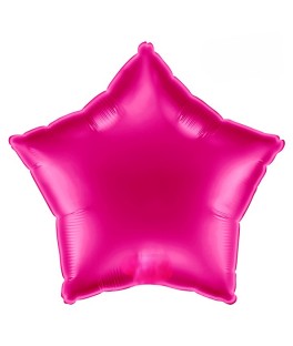 Ballon étoile 46 cm magenta...