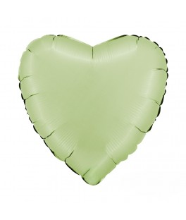 Ballon cœur 46 cm olive -...