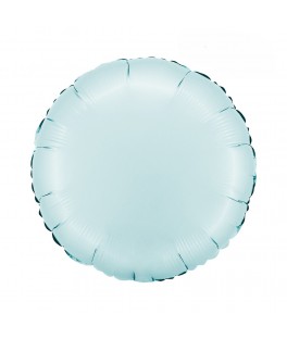 Ballon rond 46 cm bleu ciel...
