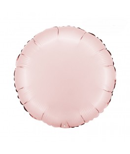Ballon rond 46 cm rose pale...