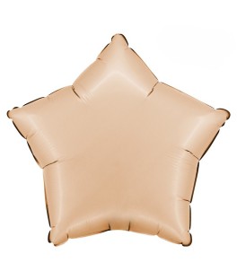 Ballon étoile 46 cm nude -...