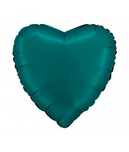 Ballon cœur 46 cm émeraude...