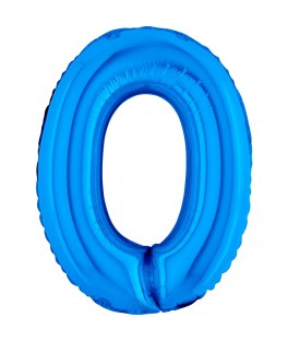 Ballon foil 41 cm bleu -...