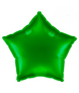 Ballon étoile vert 45 cm -...