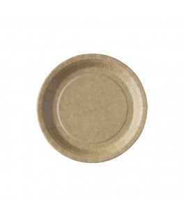assiette kraft 18 cm x 50 -...