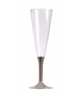 Flûte champagne gris x 10
