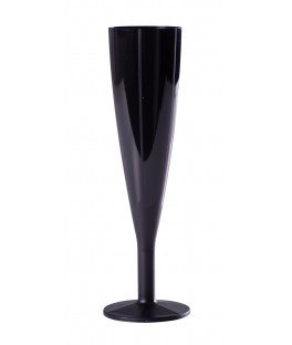 Flûte champagne noir x 6 -...