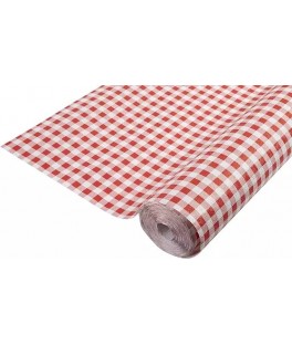Nappe vichy rouge 1.20 cm x...