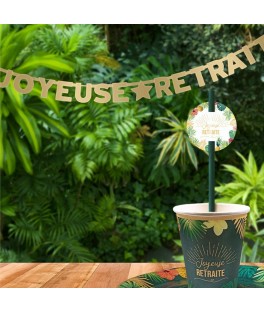 Guirlande lettre joyeuse...