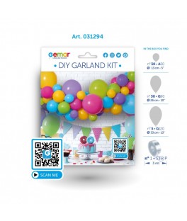 Ballons guirlande
