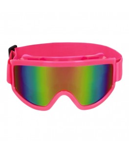 Lunettes de ski  rose fluo