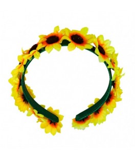 Serre tête tournesol
